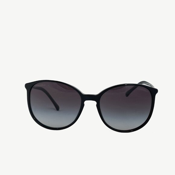 Chanel 5278 Black Micro-CC Butterfly Sunglasses - Picture 2 of 9